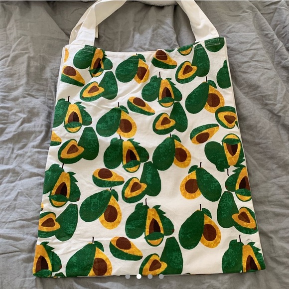 Avocado Canvas Tote Bag - Picture 2 of 4